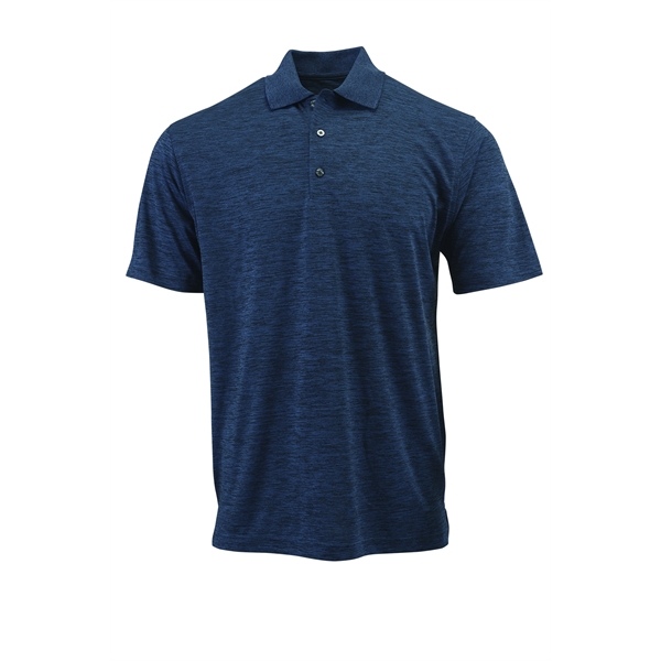 Men's Dakota Striated Heather Short Sleeve Polo with SRT-Snag Resistant Technology.... from ASI 85988 Century Place Apparel