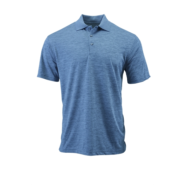Men's Dakota Striated Heather Short Sleeve Polo with SRT-Snag Resistant Technology.... from ASI 85988 Century Place Apparel