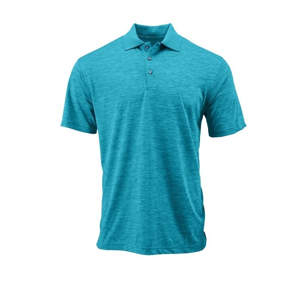 Men's Dakota Striated Heather Short Sleeve Polo with SRT-Snag Resistant Technology.... from ASI 85988 Century Place Apparel