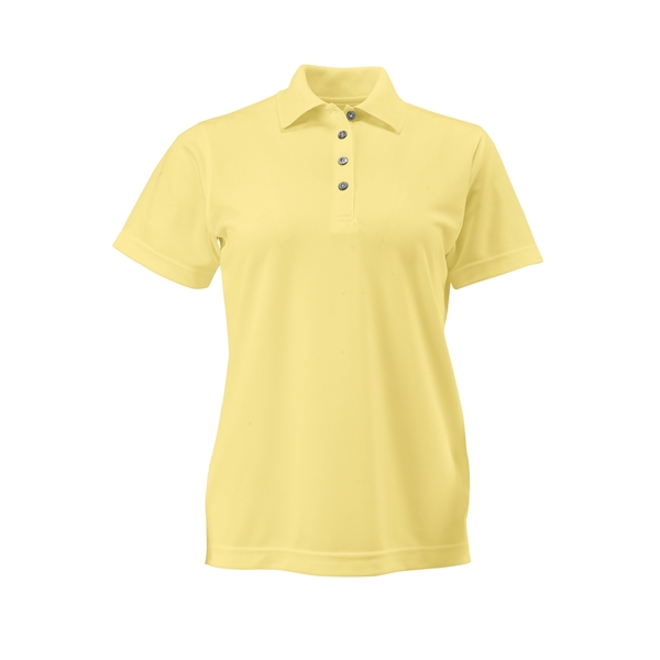 Lady Saratoga Performance Mini Mesh Polo with UPF 30+ protection.... from ASI 85988 Century Place Apparel