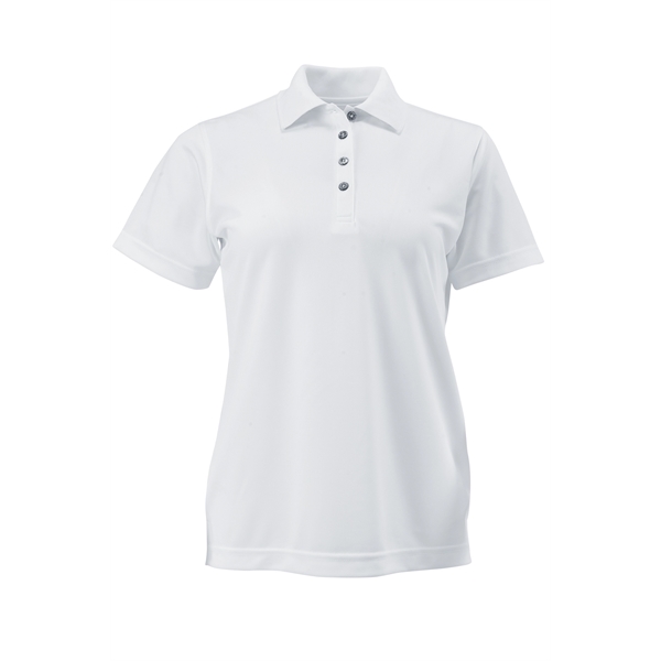 Lady Saratoga Performance Mini Mesh Polo with UPF 30+ protection.... from ASI 85988 Century Place Apparel