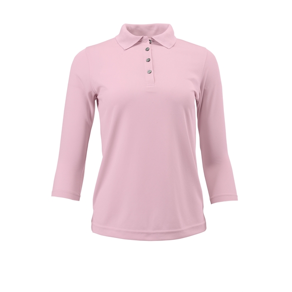 Lady Palm Performance Mini Mesh Polo is a three-quarter length sleeve... from ASI 85988 Century Place Apparel