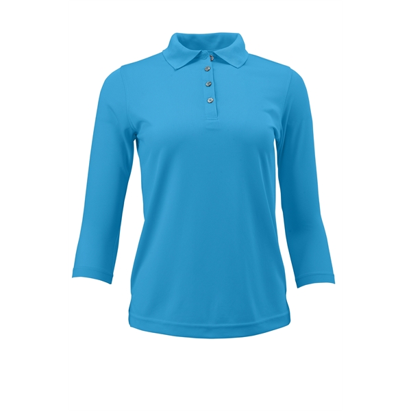 Lady Palm Performance Mini Mesh Polo is a three-quarter length sleeve... from ASI 85988 Century Place Apparel