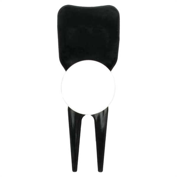 Pik golf divot tool made of sturdy plastic with a wedge... from ASI 38120 Ball Pro / Diversified Quality Kitchenware