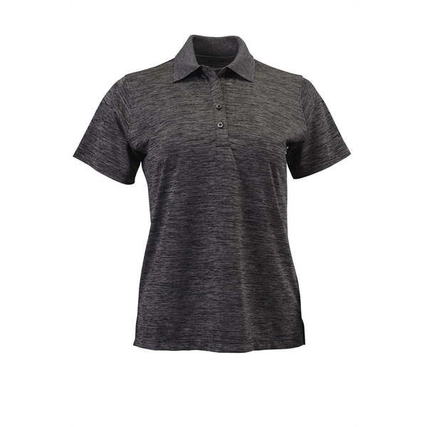 Ladies' Dakota Striated Heather Short Sleeve Polo with SRT-Snag Resistant Technology.... from ASI 85988 Century Place Apparel