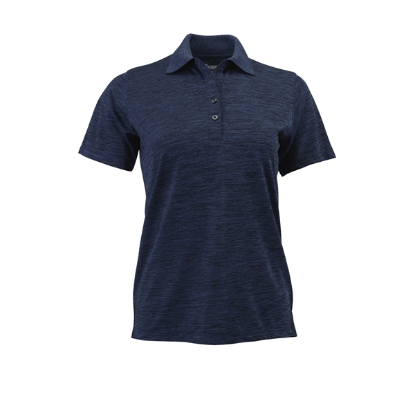 Ladies' Dakota Striated Heather Short Sleeve Polo with SRT-Snag Resistant Technology.... from ASI 85988 Century Place Apparel