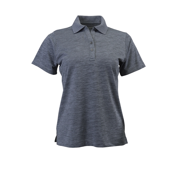 Ladies' Dakota Striated Heather Short Sleeve Polo with SRT-Snag Resistant Technology.... from ASI 85988 Century Place Apparel