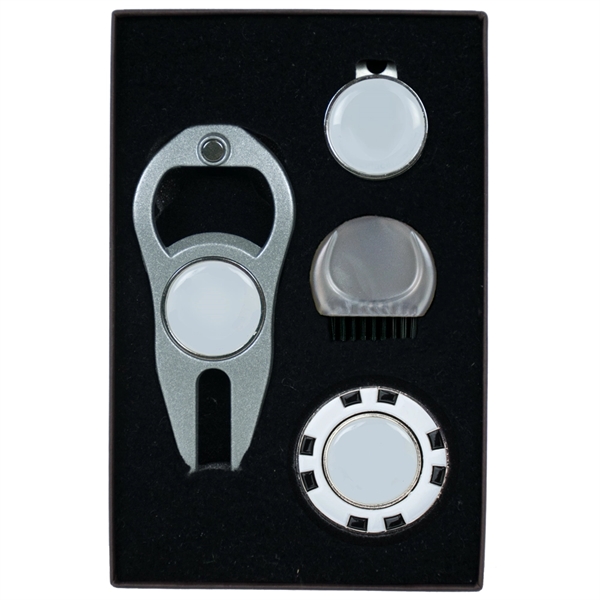 Golf tool gift set including a divot fixer, multiple ball markers,... from ASI 38120 Ball Pro / Diversified Quality Kitchenware