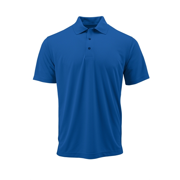 Youth Saratoga Performance Mesh Polo comes with flat collar and three-button... from ASI 85988 Century Place Apparel