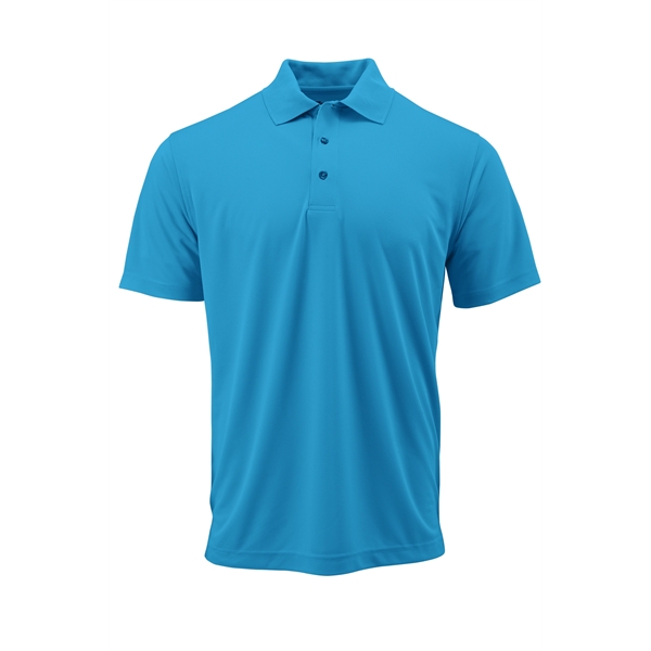 Youth Saratoga Performance Mesh Polo comes with flat collar and three-button... from ASI 85988 Century Place Apparel