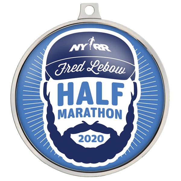 2.5" die cast speed medal with 2D raised border and one-sided... from ASI 52263 EMT / EMT EASY