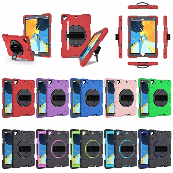 2020/2019 iPad 10.2" Case with Hand Strap + Shoulder Strap.... from ASI 79909 Promotek / Promotek™