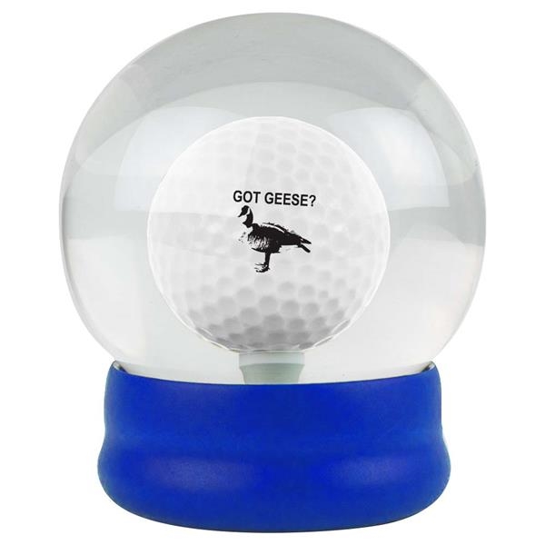 Golf globe game with a base that's available in several colors.... from ASI 38120 Ball Pro / Diversified Quality Kitchenware / Ball Pro Promotional Group