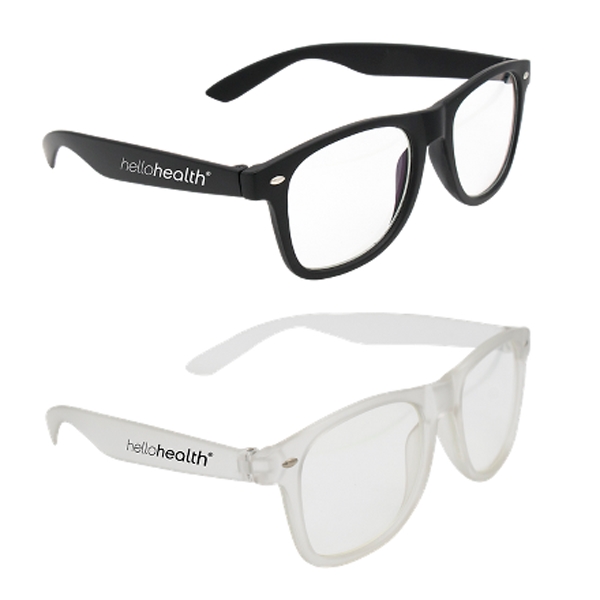 Blue blockers with imprint options.... from ASI 57653 Gold Bond