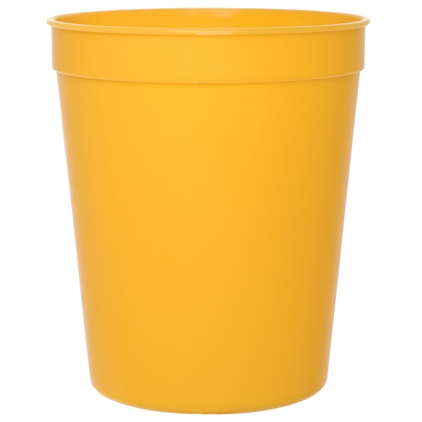 Durable plastic stadium cup, 16 oz.... from ASI 77280 Pepco Poms / Pepco Poms