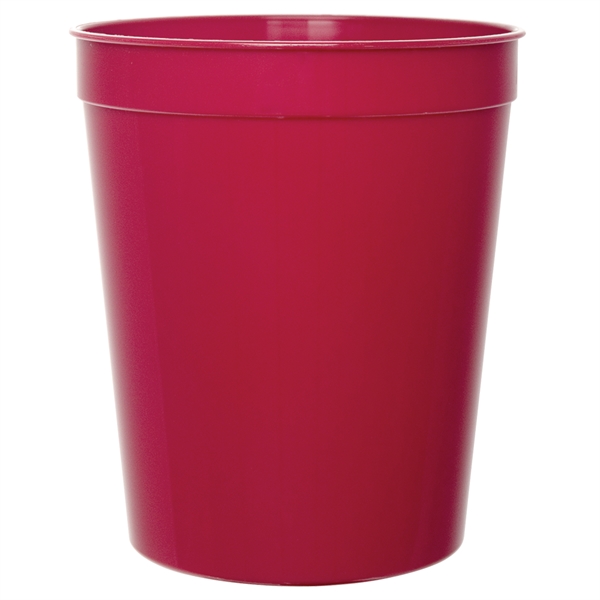Durable plastic stadium cup, 16 oz.... from ASI 77280 Pepco Poms / Pepco Poms