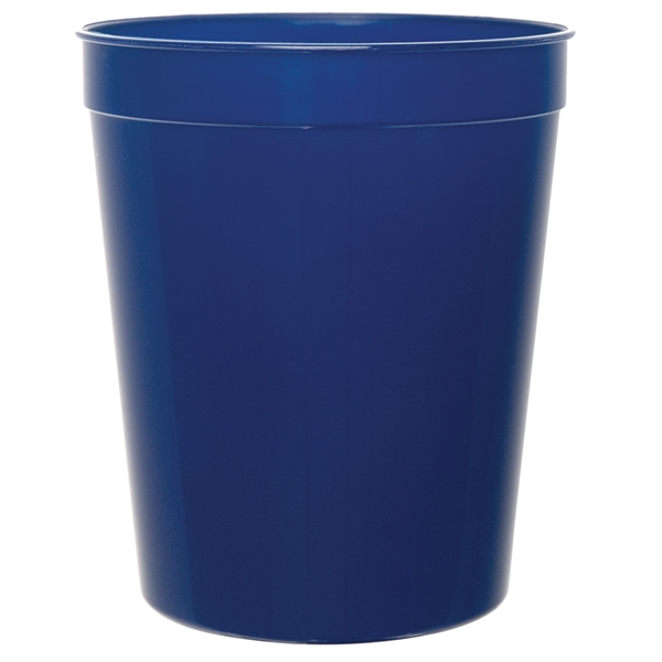 Durable plastic stadium cup, 16 oz.... from ASI 77280 Pepco Poms / Pepco Poms