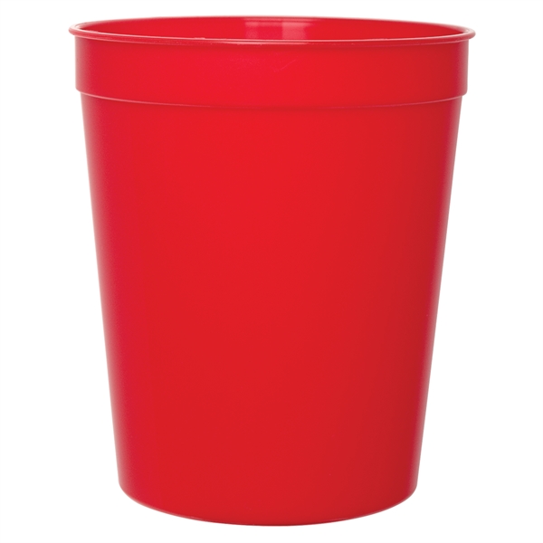 Durable plastic stadium cup, 16 oz.... from ASI 77280 Pepco Poms / Pepco Poms