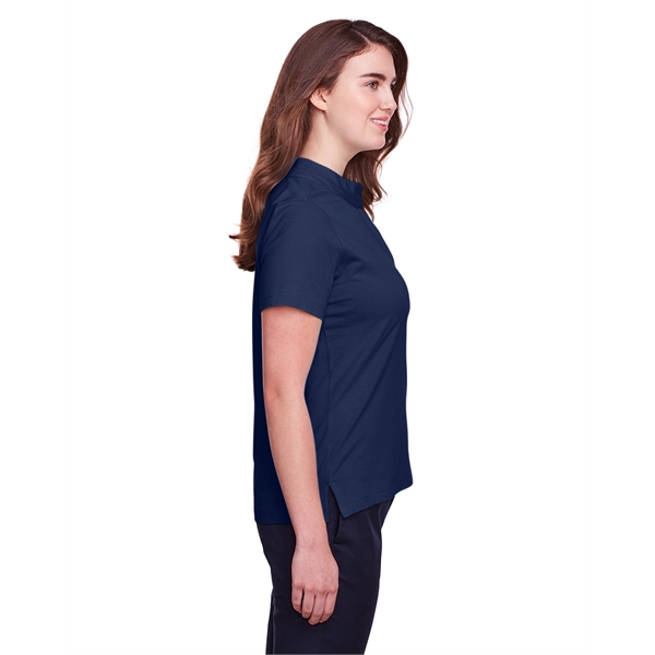 Ladies' polo made of cotton and spandex jersey with moisture-wicking and... from ASI 34063 alphabroder