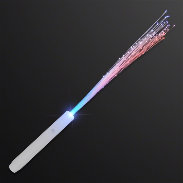 Blank or imprinted. Flashing stock wand with sparkle fibers.... from ASI 34194 ALightPromos / Alight Promotional Products