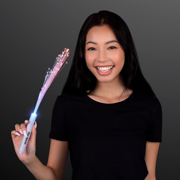 Blank or imprinted. Flashing stock wand with sparkle fibers.... from ASI 34194 ALightPromos / Alight Promotional Products