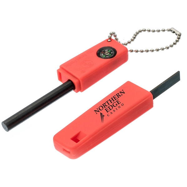 3 in 1 Survivla kit in a case, fire starter, compass... from ASI 36988 Artek USA Inc