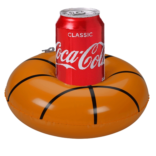 5 3/4" Inflatable Sport Theme Drink Holders. Material Phthalate Free. Soccer,... from ASI 31977 Adline Industries Inc