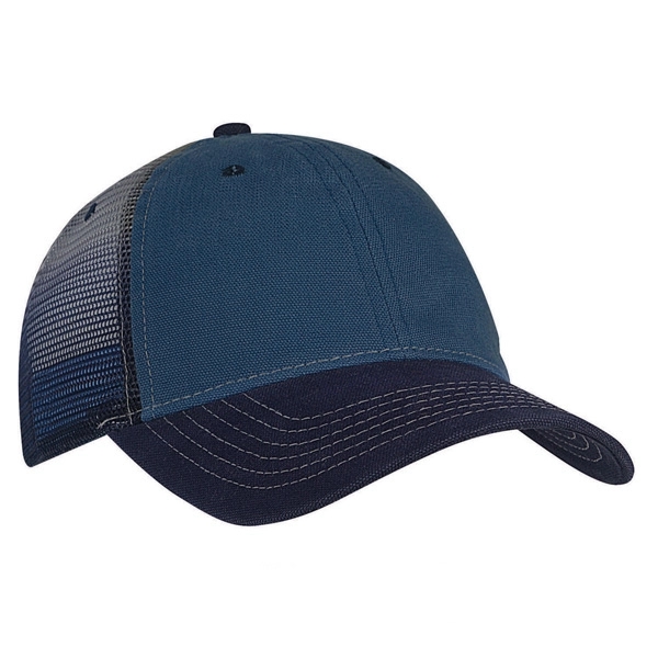 6-panel color blocked laundered fashion cap.... from ASI 80129 Quake City Caps