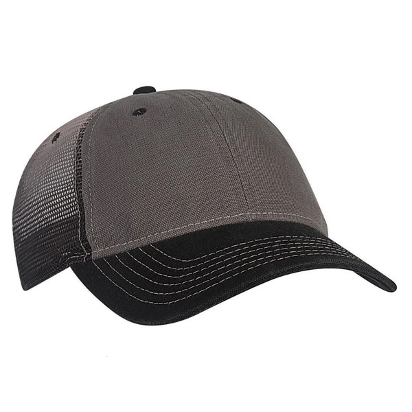 6-panel color blocked laundered fashion cap.... from ASI 80129 Quake City Caps