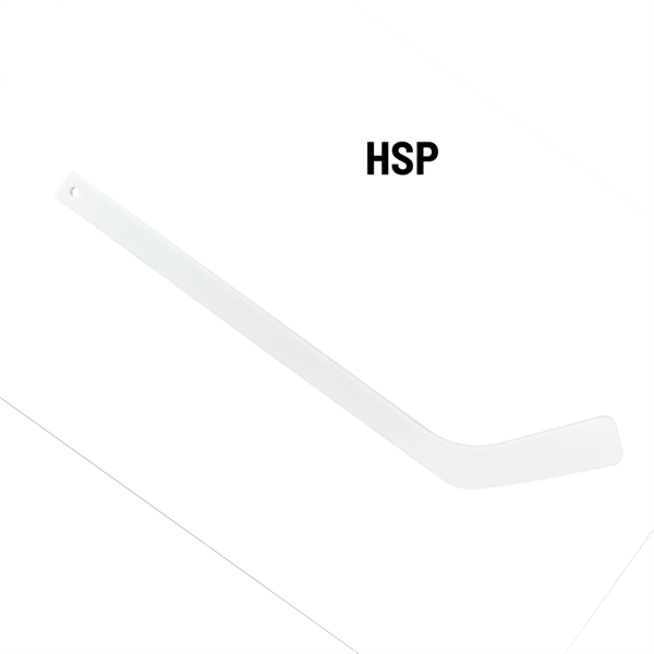 19" white miniature hockey stick that's made of plastic... from ASI 38120 Ball Pro / Diversified Quality Kitchenware