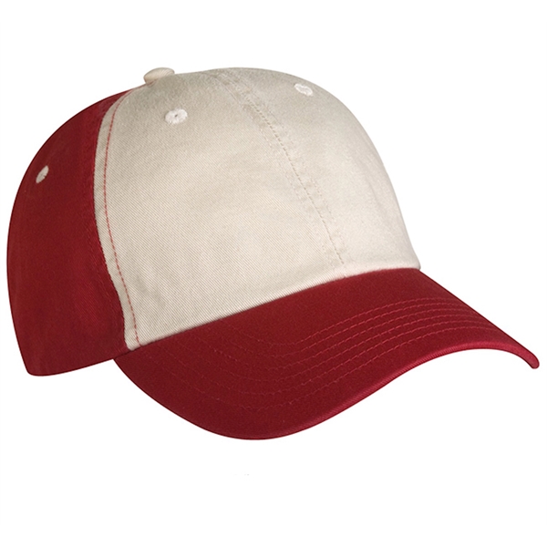 Chino twill, unstructured, 6-panel, fashion cap.... from ASI 80129 Quake City Caps