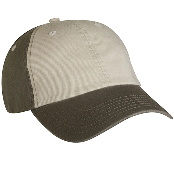 Chino twill, unstructured, 6-panel, fashion cap.... from ASI 80129 Quake City Caps