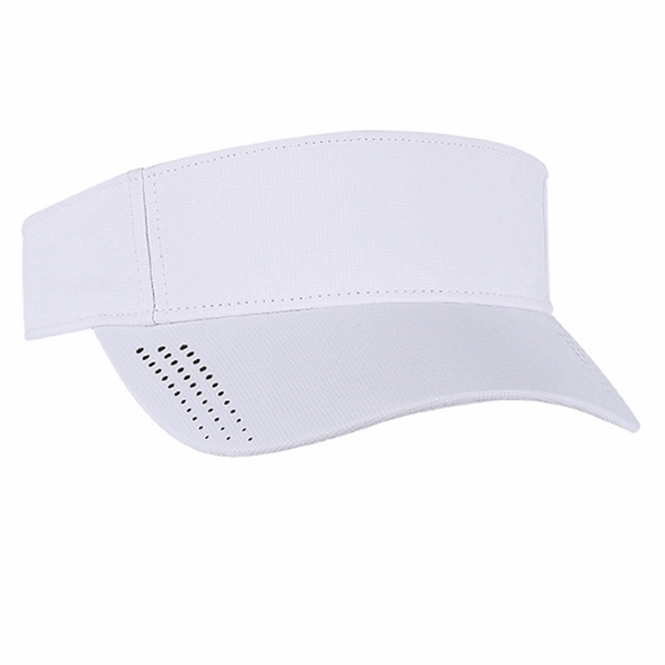 Pearl nylon visor with perforated bill.... from ASI 80129 Quake City Caps
