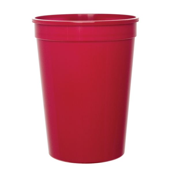 Durable plastic stadium cup, 12 oz.... from ASI 77280 Pepco Poms / Pepco Poms