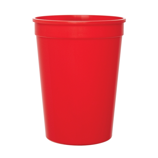 Durable plastic stadium cup, 12 oz.... from ASI 77280 Pepco Poms / Pepco Poms