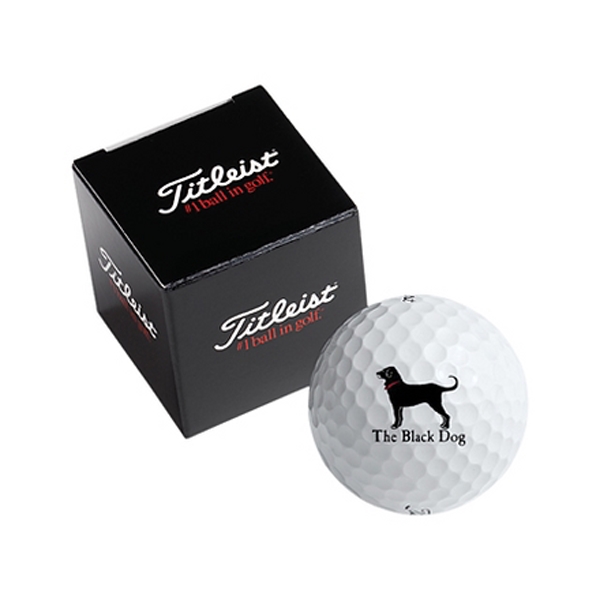 Golf balls with boxes.... from ASI 57653 Gold Bond