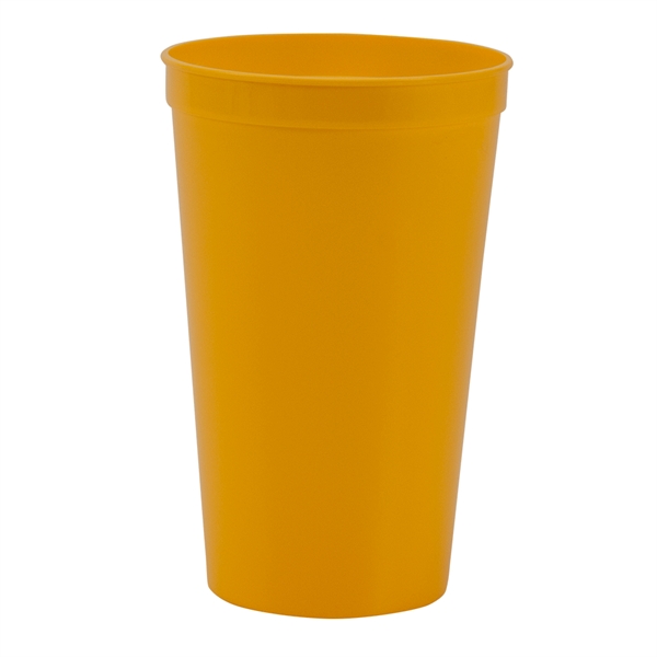 Durable plastic stadium cup, 22 oz.... from ASI 77280 Pepco Poms / Pepco Poms