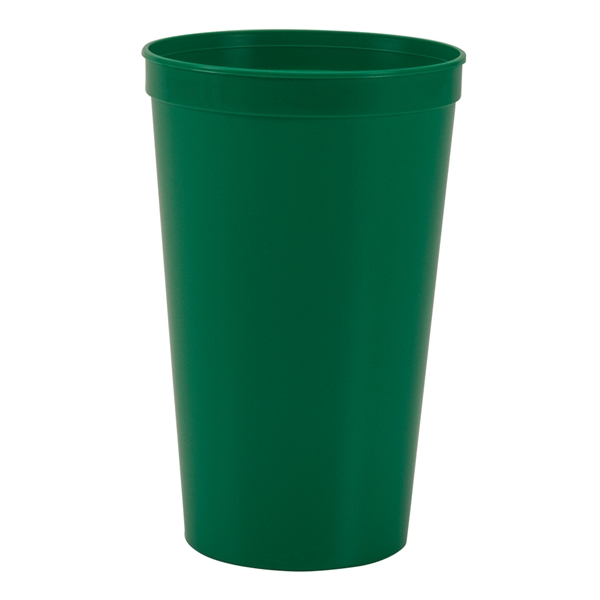 Durable plastic stadium cup, 22 oz.... from ASI 77280 Pepco Poms / Pepco Poms