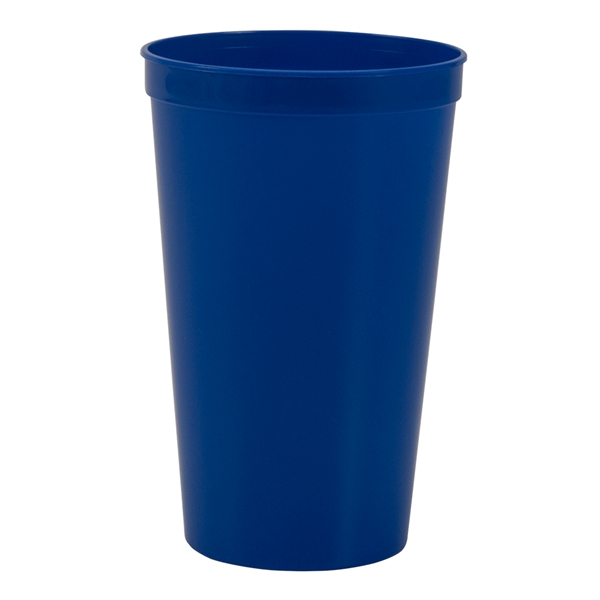 Durable plastic stadium cup, 22 oz.... from ASI 77280 Pepco Poms / Pepco Poms