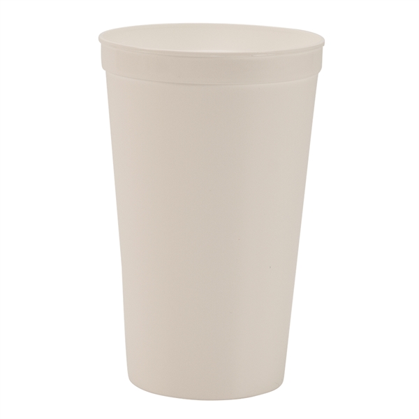 Durable plastic stadium cup, 22 oz.... from ASI 77280 Pepco Poms / Pepco Poms