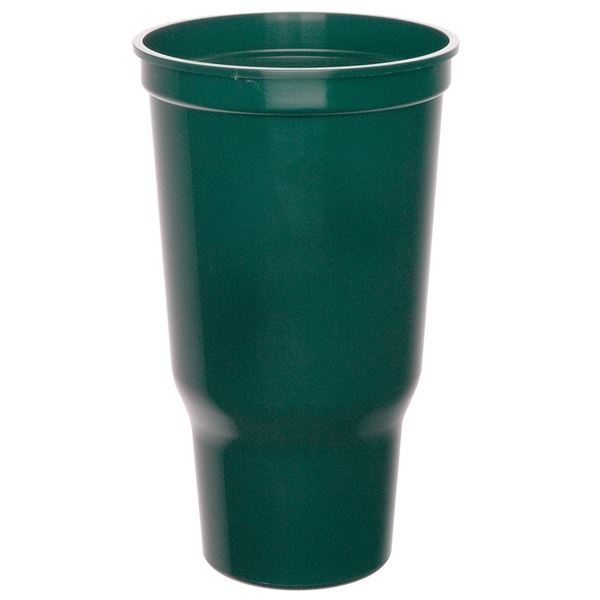 Ergonomic design, durable plastic stadium cup, 32 oz.... from ASI 77280 Pepco Poms / Pepco Poms