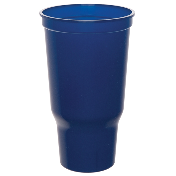 Ergonomic design, durable plastic stadium cup, 32 oz.... from ASI 77280 Pepco Poms / Pepco Poms