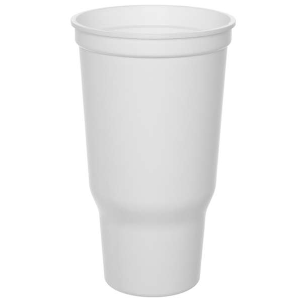 Ergonomic design, durable plastic stadium cup, 32 oz.... from ASI 77280 Pepco Poms / Pepco Poms