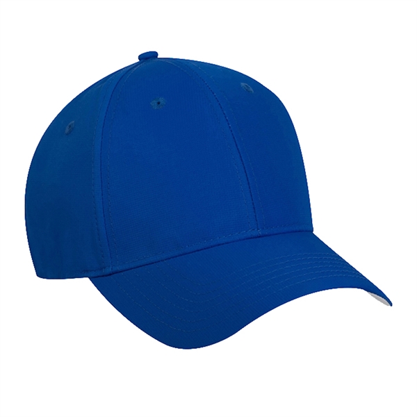 Low profile, structured performance 100% polyester baseball cap. 6 panel.... from ASI 80129 Quake City Caps
