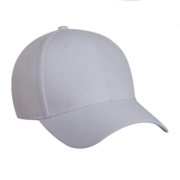 Low profile, structured performance 100% polyester baseball cap. 6 panel.... from ASI 80129 Quake City Caps