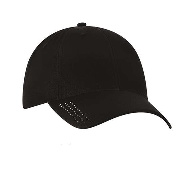 Pearl nylon cap with perforated visor.... from ASI 80129 Quake City Caps