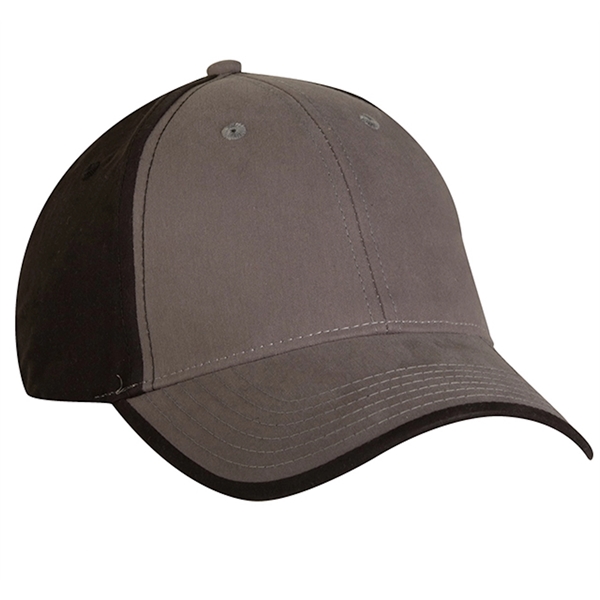 Structured low profile, cotton-nylon 6-panel baseball cap.... from ASI 80129 Quake City Caps