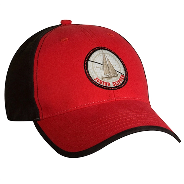 Structured low profile, cotton-nylon 6-panel baseball cap.... from ASI 80129 Quake City Caps