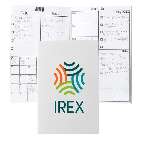 5" x 8" bullet journal-style calendar with 76 inside pages and... from ASI 63549 Jornik Manufacturing Corp / Jornik