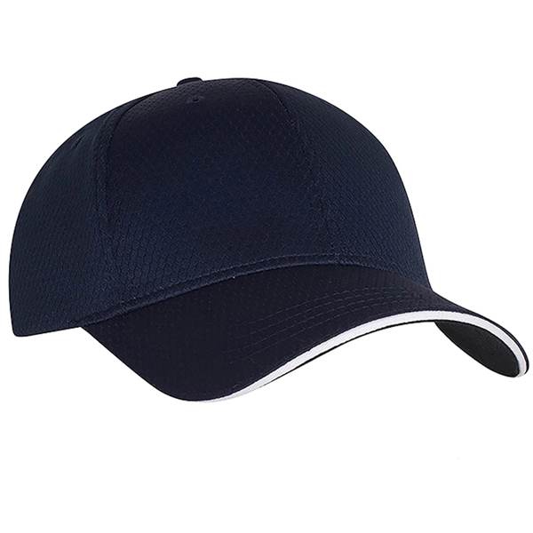 Structured Honeycomb Knit Cap. Low profile, baseball cap.... from ASI 80129 Quake City Caps